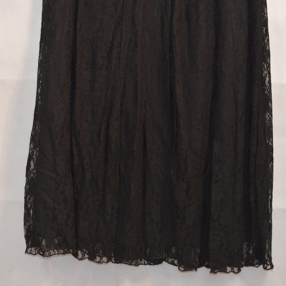 Black Lace Skirt SZ S Maurices NWT - Picture 3 of 7
